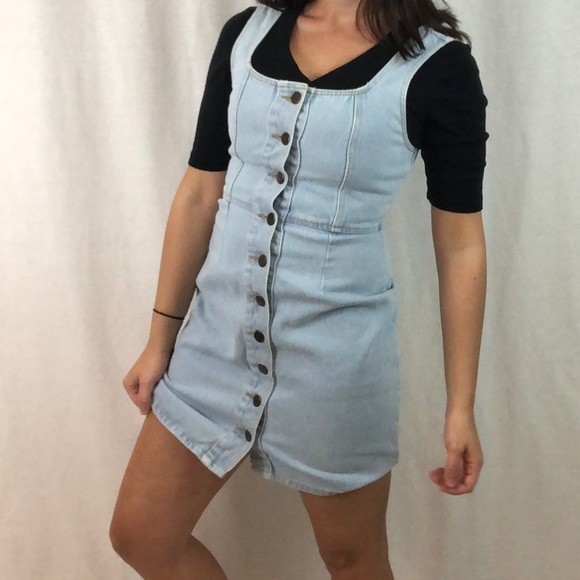 Urban Outfitters Dresses & Skirts - Vintage UO | Button Down 90s Jean Dress Size 00